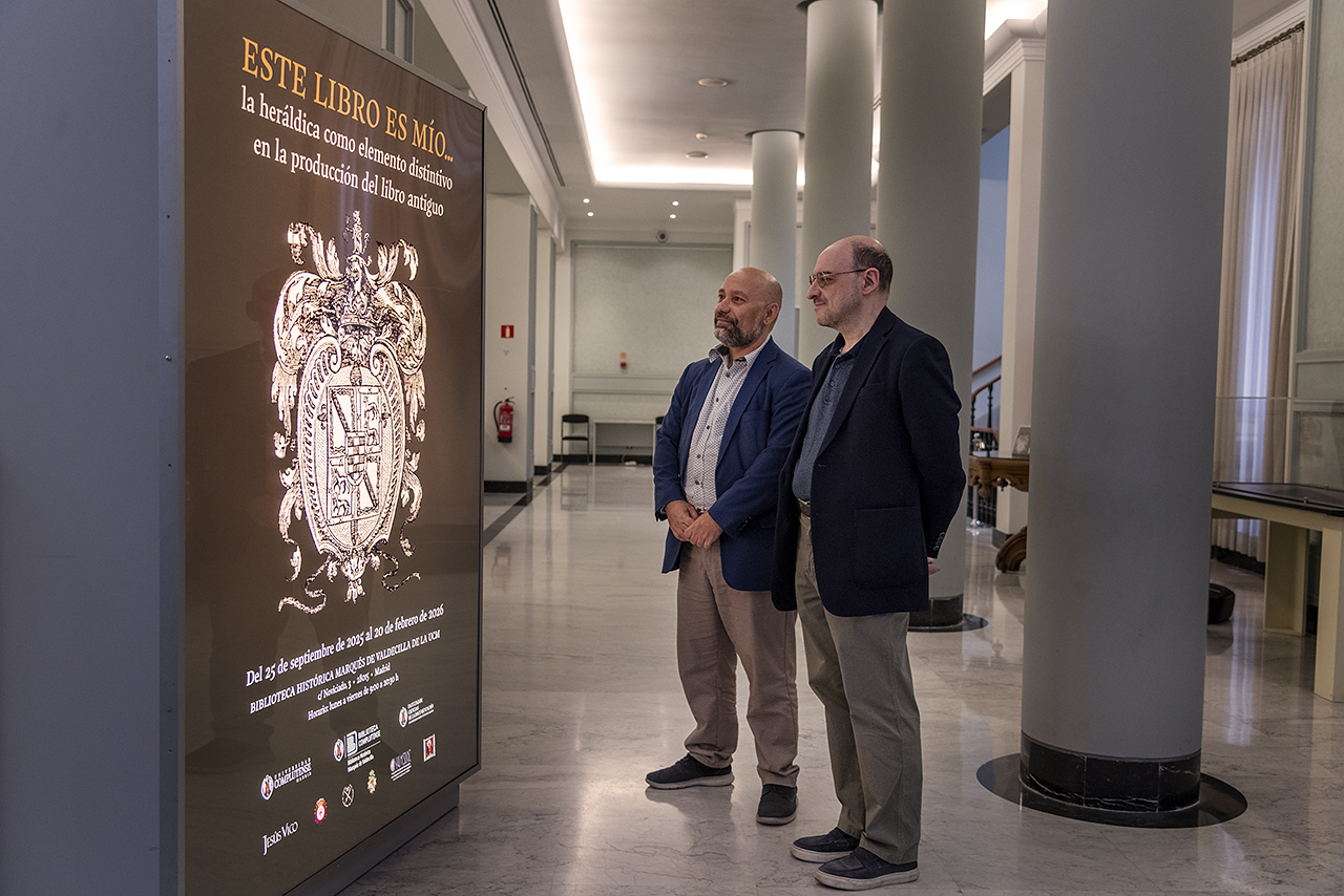 “Este libro es mío”, una exposición sobre heráldica en la Biblioteca Histórica